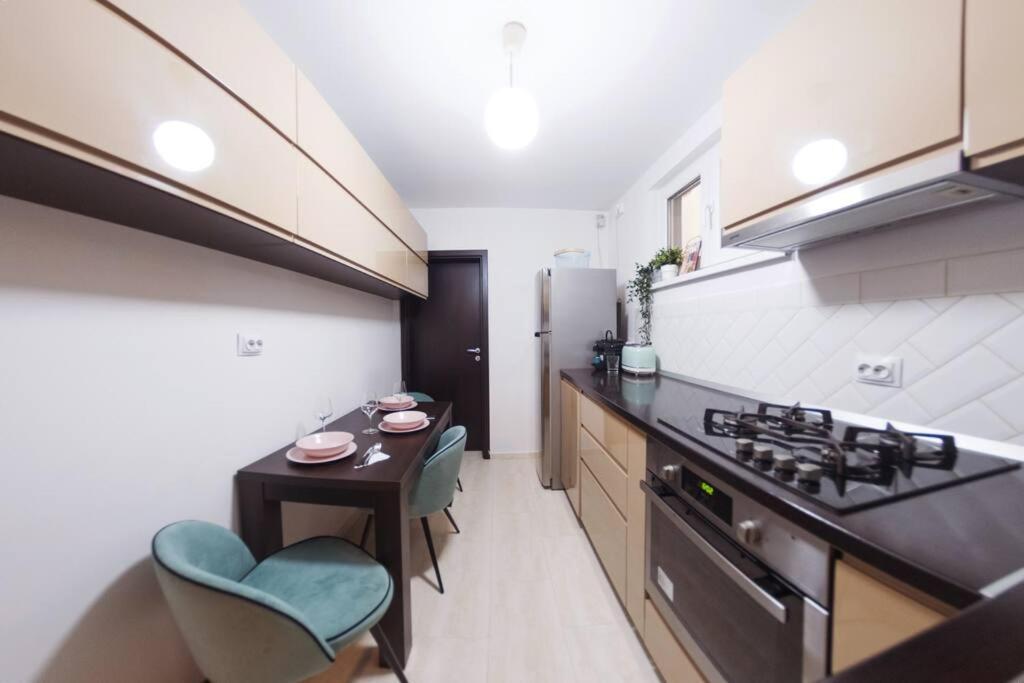 Central Oasis Apartment บูคาเรสต์ ภายนอก รูปภาพ